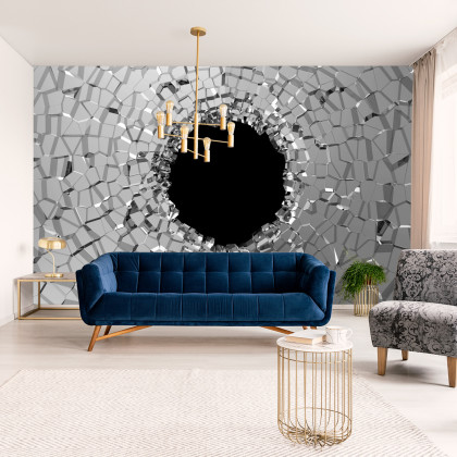 Fototapeta Abstrakcyjny Tunel Efekt 3D