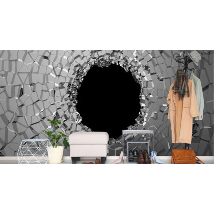 Fototapeta Abstrakcyjny Tunel Efekt 3D