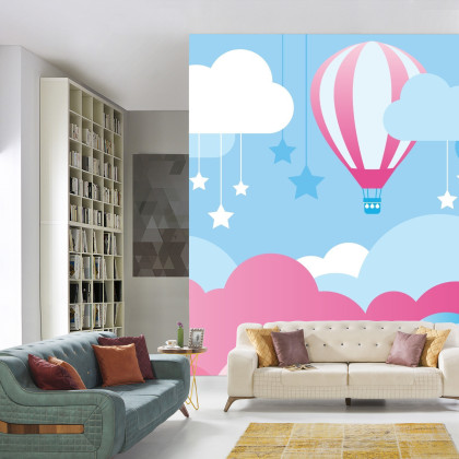 Fototapeta Balon W Chmurach