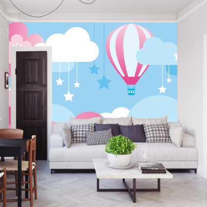 Fototapeta Balon W Chmurach