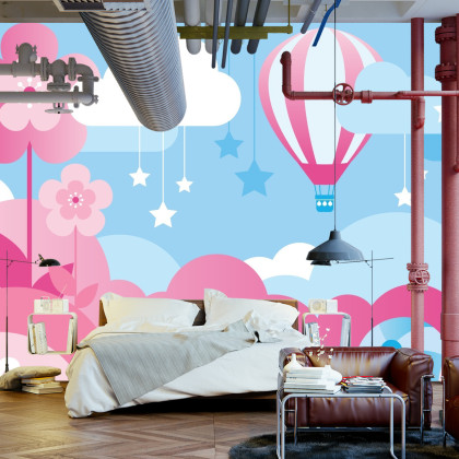 Fototapeta Balon W Chmurach