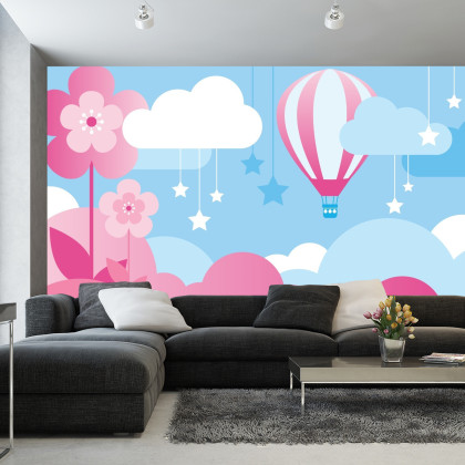 Fototapeta Balon W Chmurach