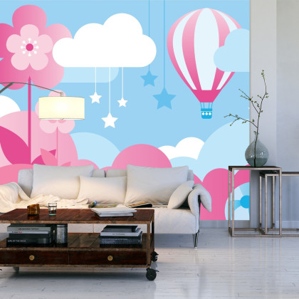 Fototapeta Balon W Chmurach