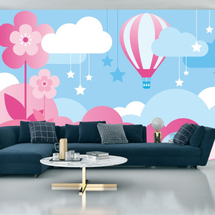 Fototapeta Balon W Chmurach