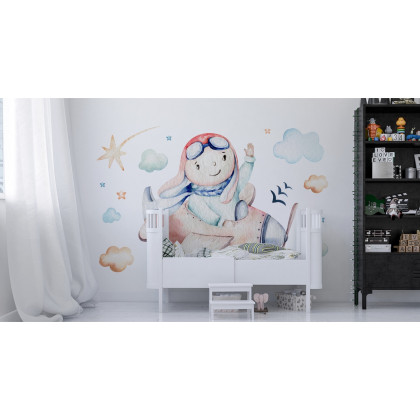 Fototapeta Chłopiec W Samolocie