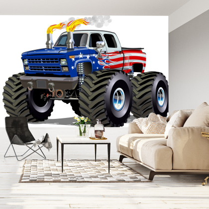 Fototapeta Amerykański Monster Truck