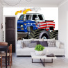 Fototapeta Amerykański Monster Truck