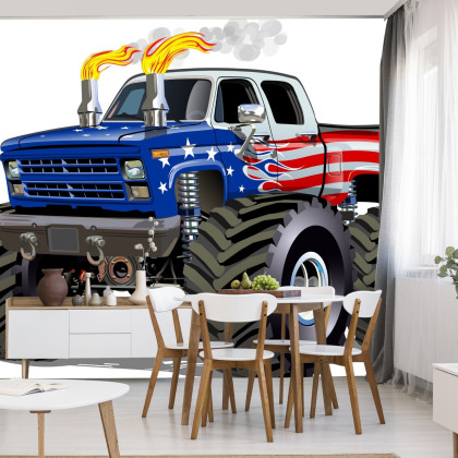 Fototapeta Amerykański Monster Truck