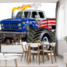 Fototapeta Amerykański Monster Truck