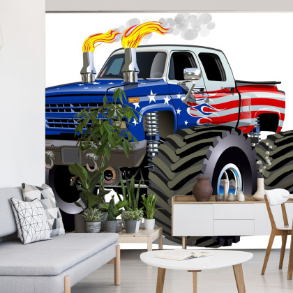 Fototapeta Amerykański Monster Truck