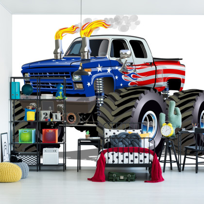 Fototapeta Amerykański Monster Truck