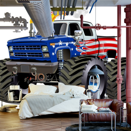 Fototapeta Amerykański Monster Truck