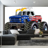 Fototapeta Amerykański Monster Truck