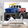 Fototapeta Amerykański Monster Truck