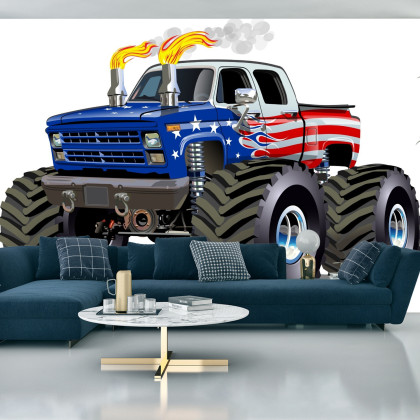Fototapeta Amerykański Monster Truck