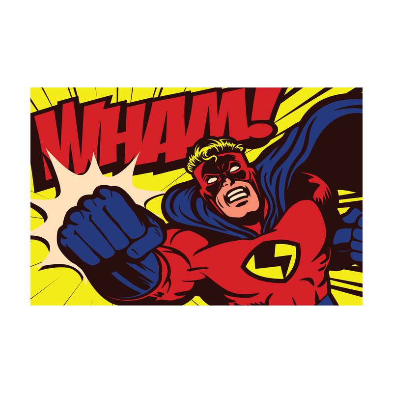 Fototapeta Komiksowy Superbohater