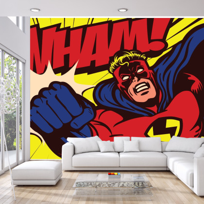 Fototapeta Komiksowy Superbohater