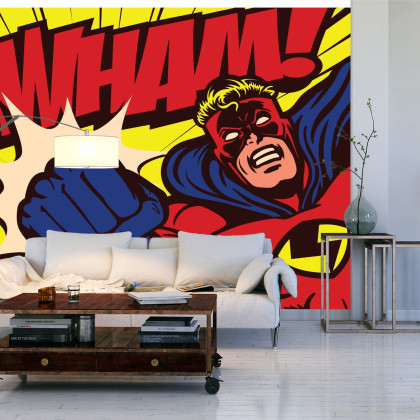Fototapeta Komiksowy Superbohater