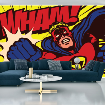 Fototapeta Komiksowy Superbohater