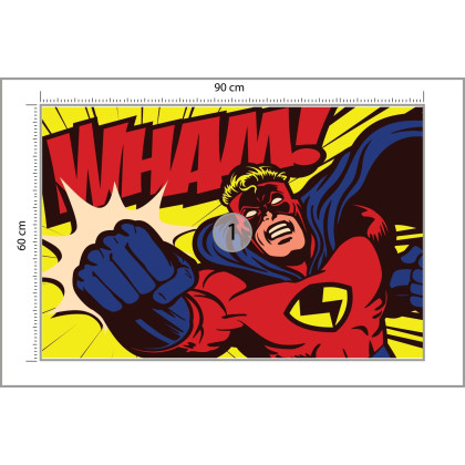 Fototapeta Komiksowy Superbohater