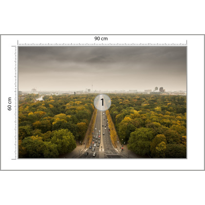 Fototapeta Berlin Z Oddali
