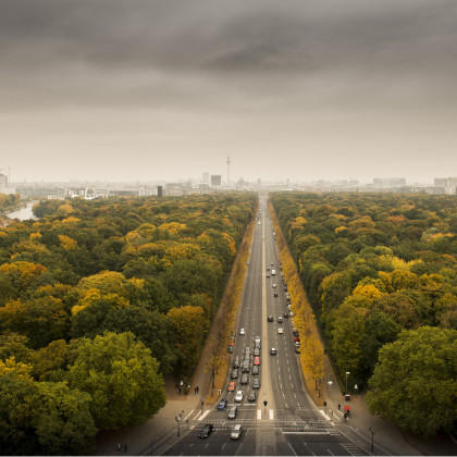 Fototapeta Berlin Z Oddali