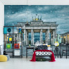 Fototapeta Brama Brandenburska Zimą
