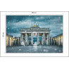 Fototapeta Brama Brandenburska Zimą