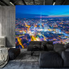 Fototapeta Berlin Z Lotu Ptaka Nocą