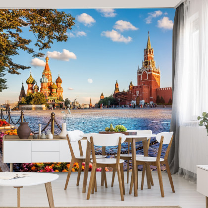 Fototapeta Letni Wieczór Na Placu Czerwonym