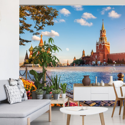 Fototapeta Letni Wieczór Na Placu Czerwonym