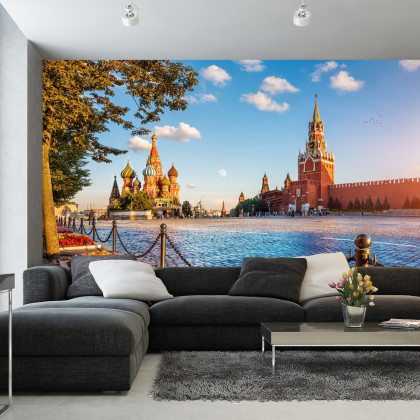 Fototapeta Letni Wieczór Na Placu Czerwonym