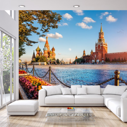 Fototapeta Letni Wieczór Na Placu Czerwonym