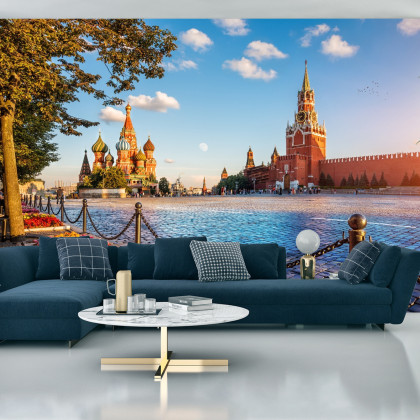 Fototapeta Letni Wieczór Na Placu Czerwonym