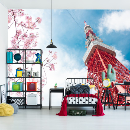 Fototapeta Tokyo Tower Na Tle Nieba