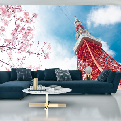Fototapeta Tokyo Tower Na Tle Nieba