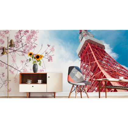 Fototapeta Tokyo Tower Na Tle Nieba