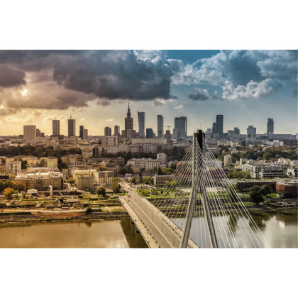 Fototapeta Warszawska Panorama
