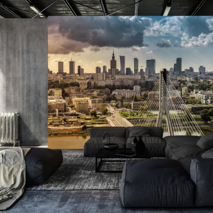 Fototapeta Warszawska Panorama