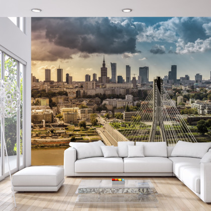 Fototapeta Warszawska Panorama