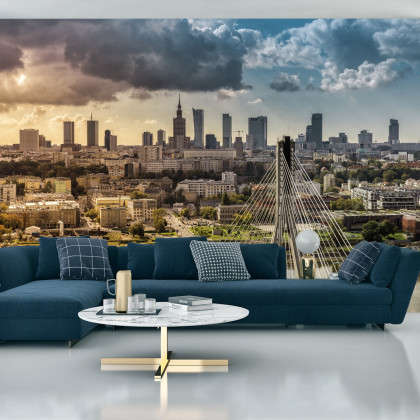 Fototapeta Warszawska Panorama