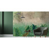 Fototapeta Tropikalne Rośliny Na Abstrakcyjnym Tle