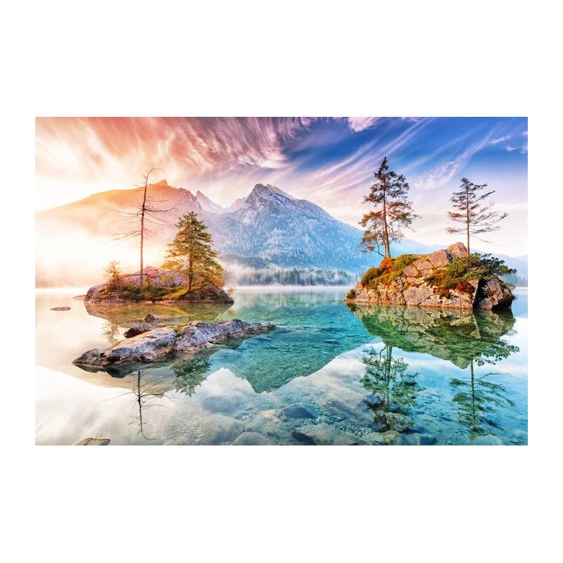 Fototapeta Jezioro Hintersee W Bawarii W Niemczech