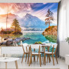 Fototapeta Jezioro Hintersee W Bawarii W Niemczech