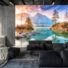 Fototapeta Jezioro Hintersee W Bawarii W Niemczech