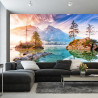Fototapeta Jezioro Hintersee W Bawarii W Niemczech