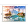Fototapeta Jezioro Hintersee W Bawarii W Niemczech