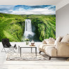 Fototapeta Widok Z Lotu Ptaka Na Wodospad 3D