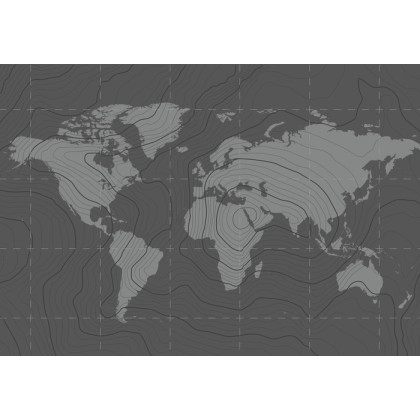 Fototapeta Nowoczesna Mapa Świata