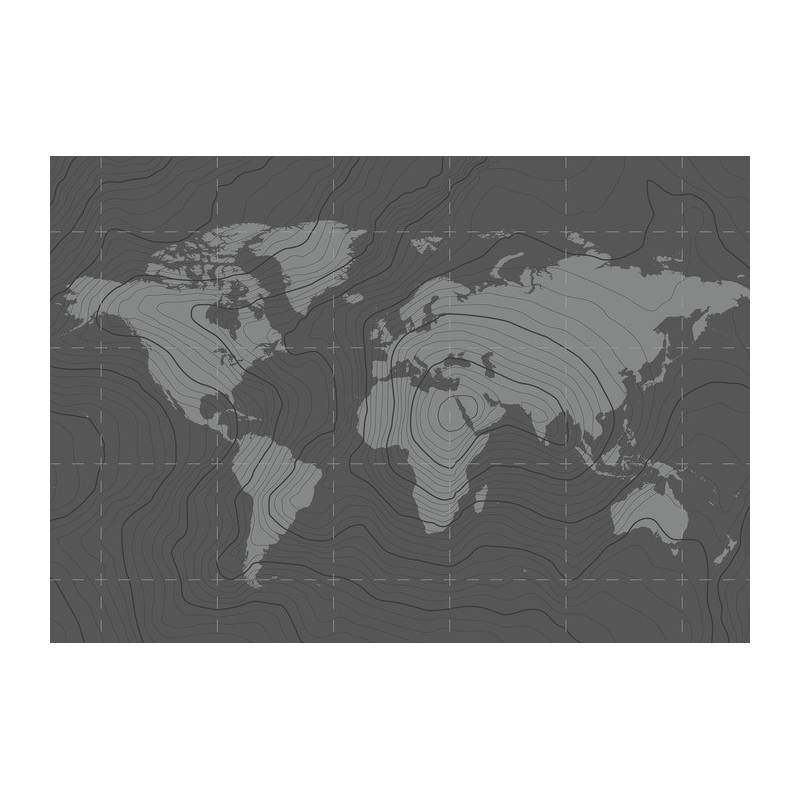 Fototapeta Nowoczesna Mapa Świata